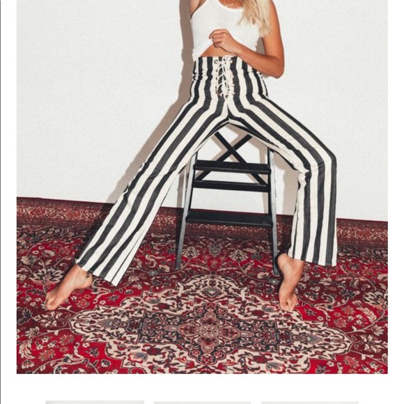 Jagger Stone Thelma Striped Pants 